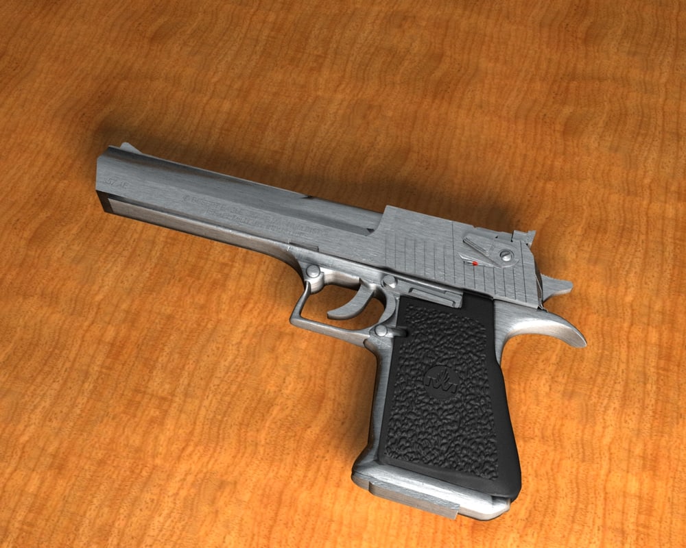 3d model desert eagle